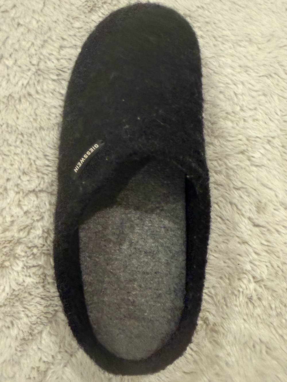 Giesswein Charcoal Wool Clogs Size 41 W10/M8 - Picture 6 of 6